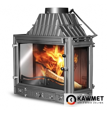 Каминная топка KAW-MET W3 трехсторонняя (16,7 kW) купить